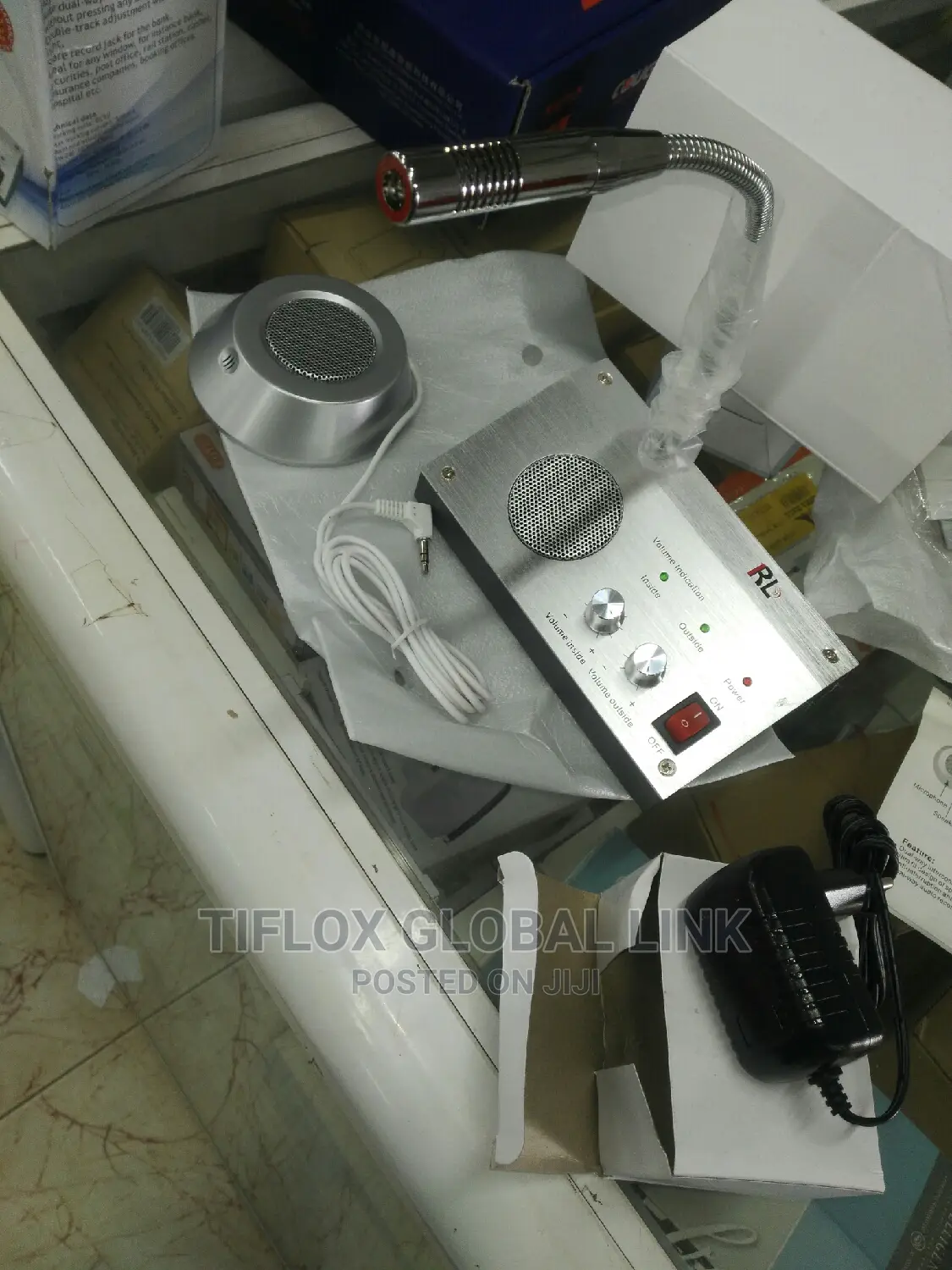 Counter Intercom (Dual Way Audio Record)