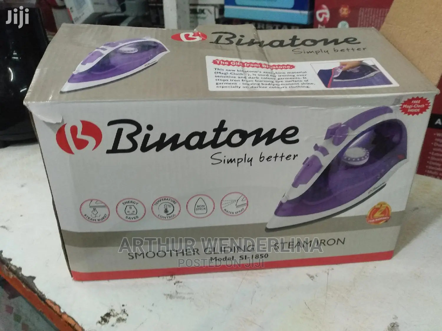 Binatone Si-1850 Electric Steam Iron