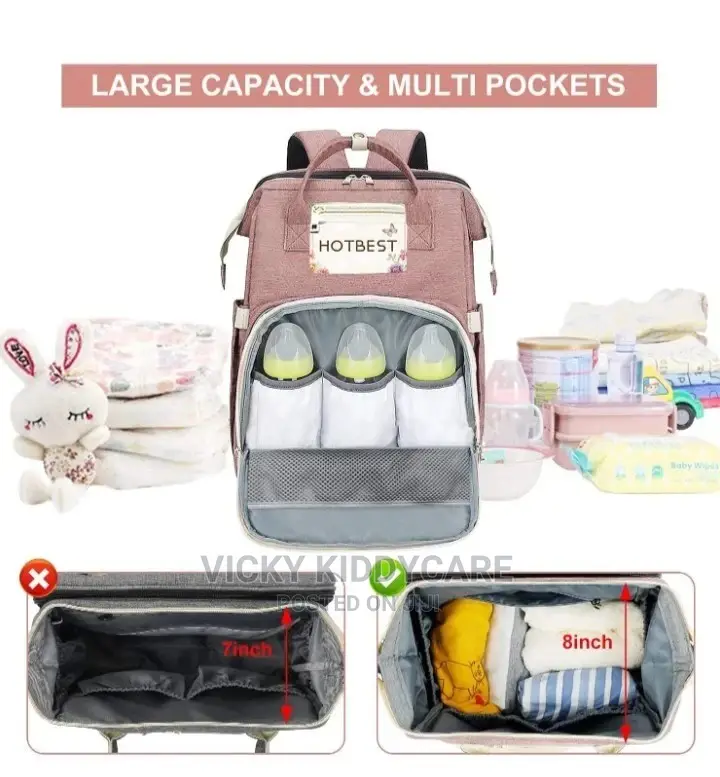 3in 1 Travel Bassinet Foldable Bed Bag