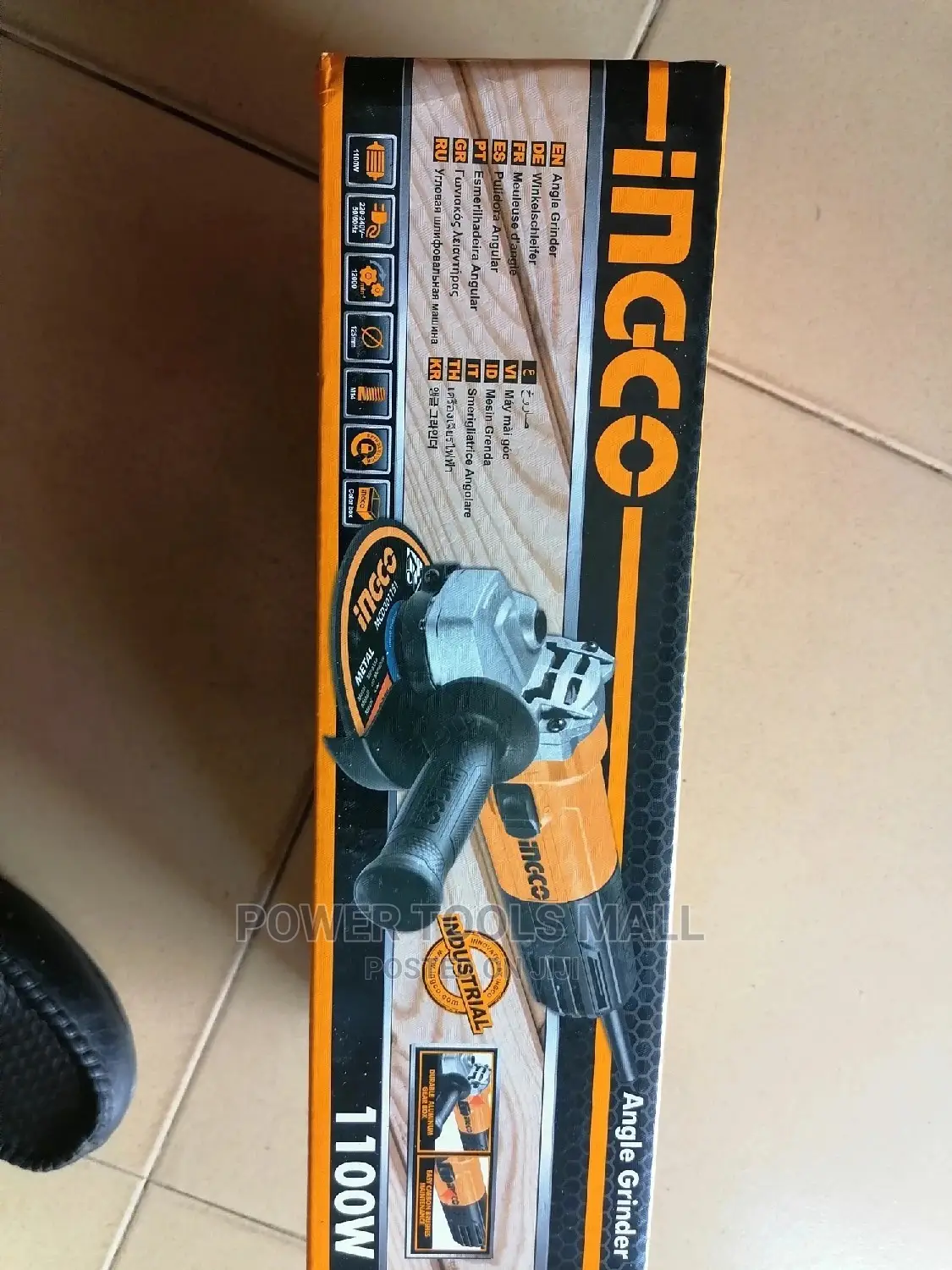 AG200018 (Angle Grinder 2000W 7")