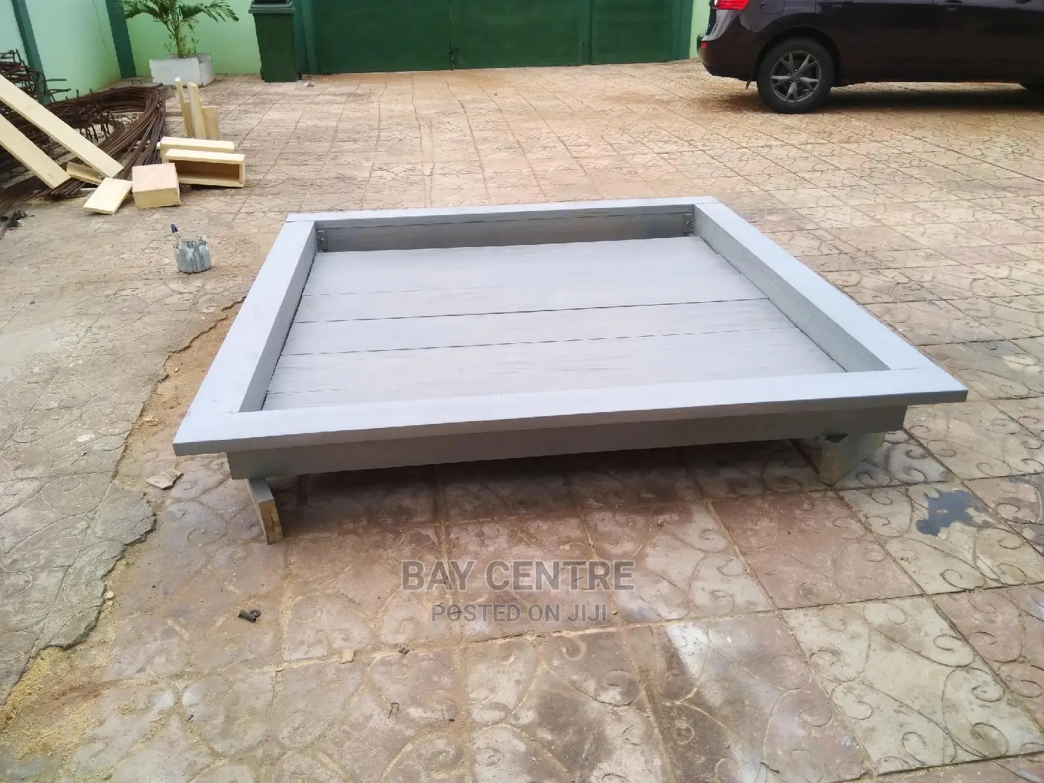 Flat King Size Wooden Bed Frame