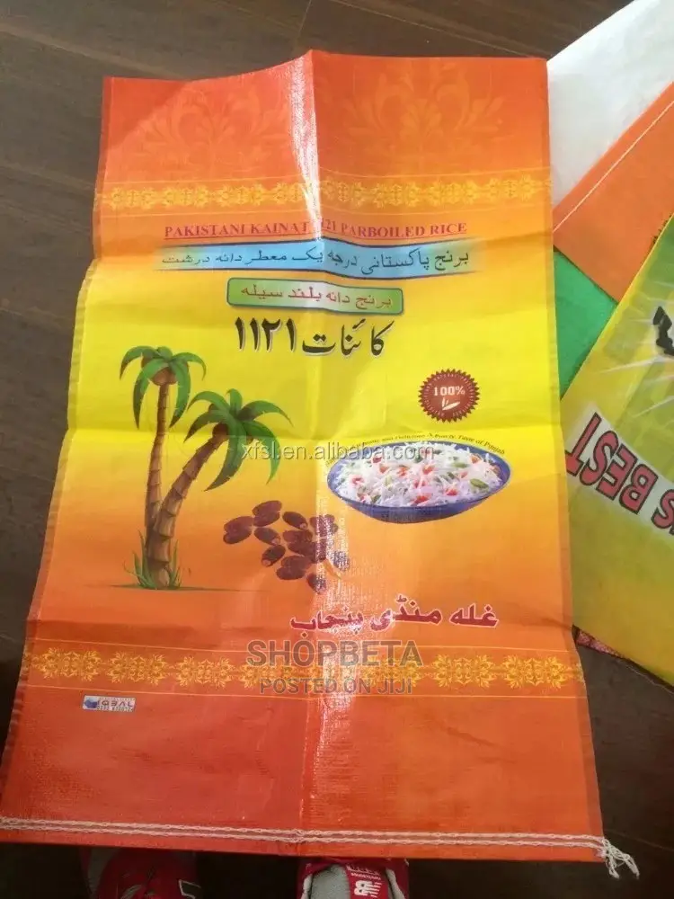 Customized Sacks Bags For Rice, Feed, Cereals