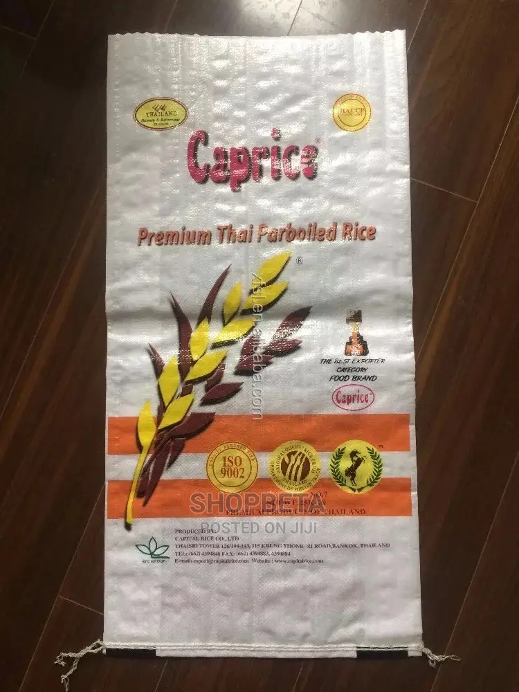 Customized Sacks Bags For Rice, Feed, Cereals