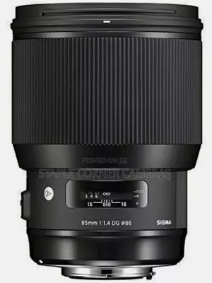 Sigma 85mm 1.4 Art Lens Canon Mount