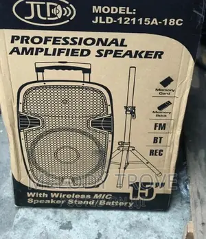 JLD 15" Rechargeable Bluetooth Speaker