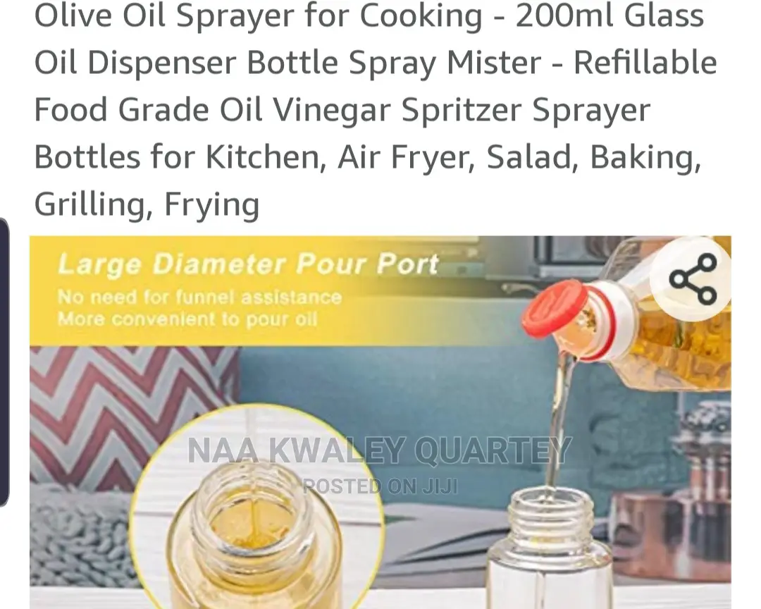 Cooking Oil Spray Bottle