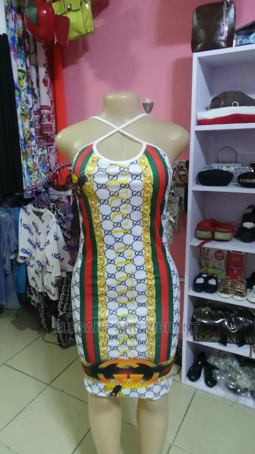 Gucci and Other Designers Bodycorn Dress