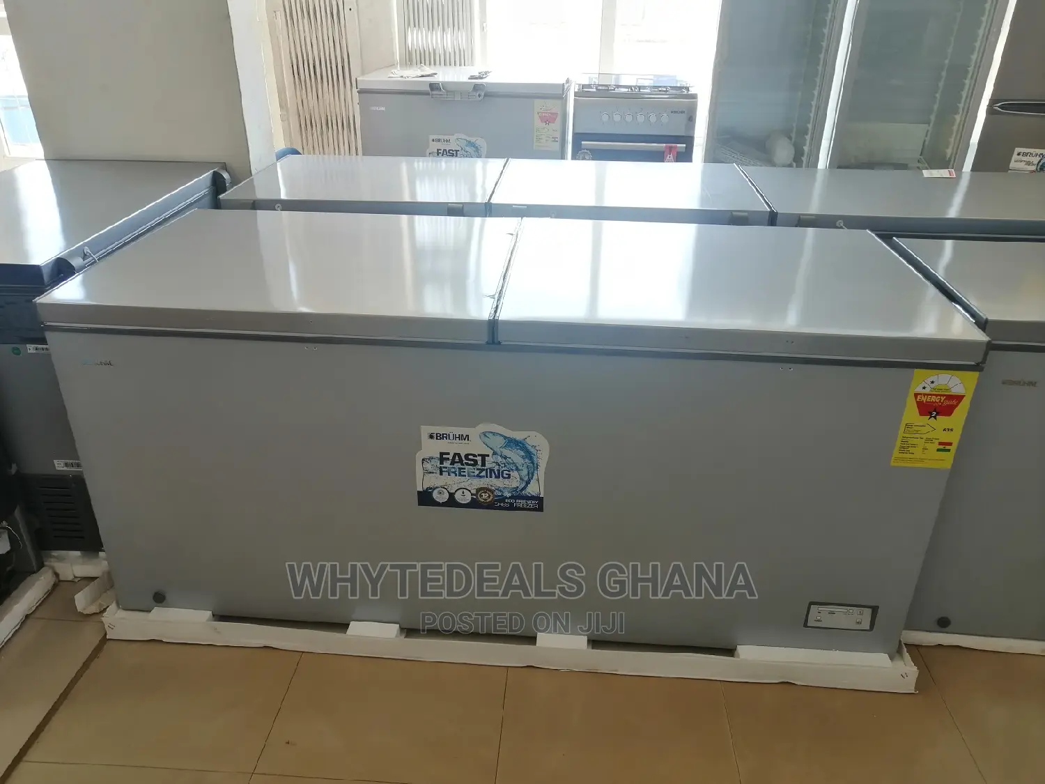 Bruhm 708l Fast Freezing Chest Freezer For Commercial Use