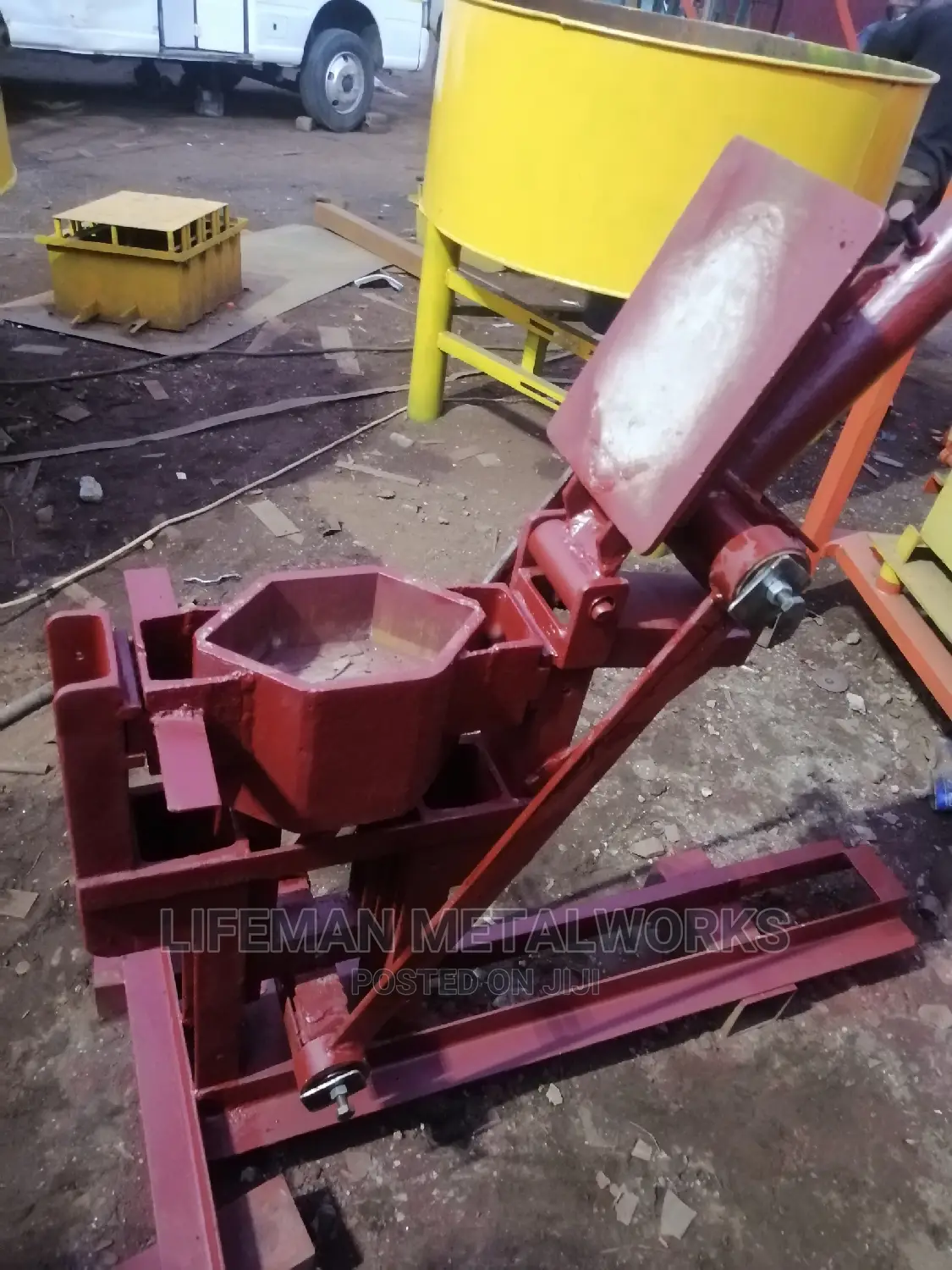 Manual Pavement Block Machine