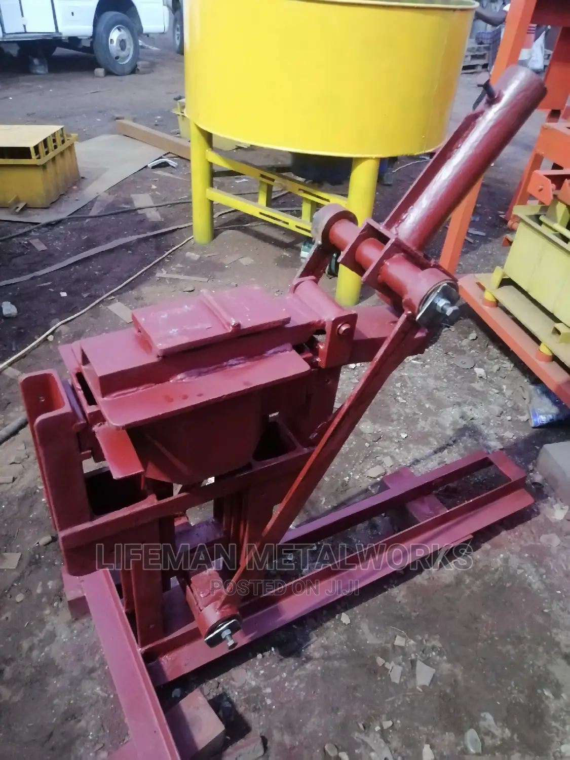 Manual Pavement Block Machine