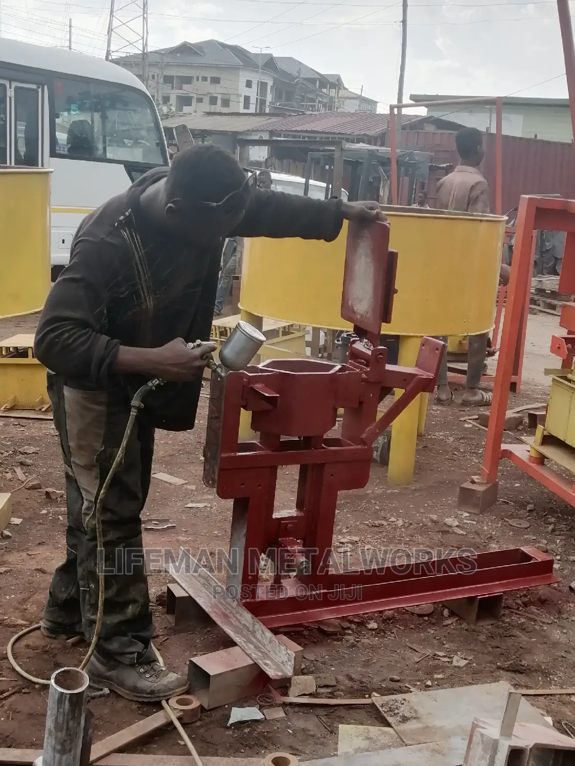 Manual Pavement Block Machine