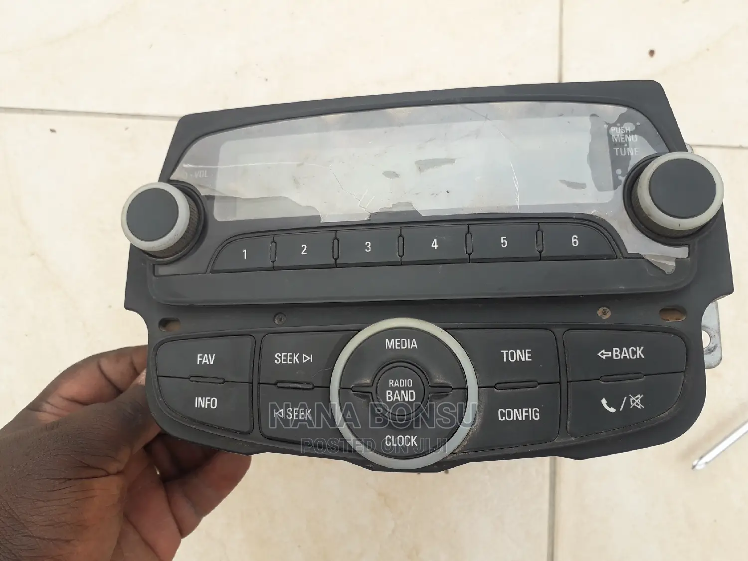 Chevrolet Spark Audio System