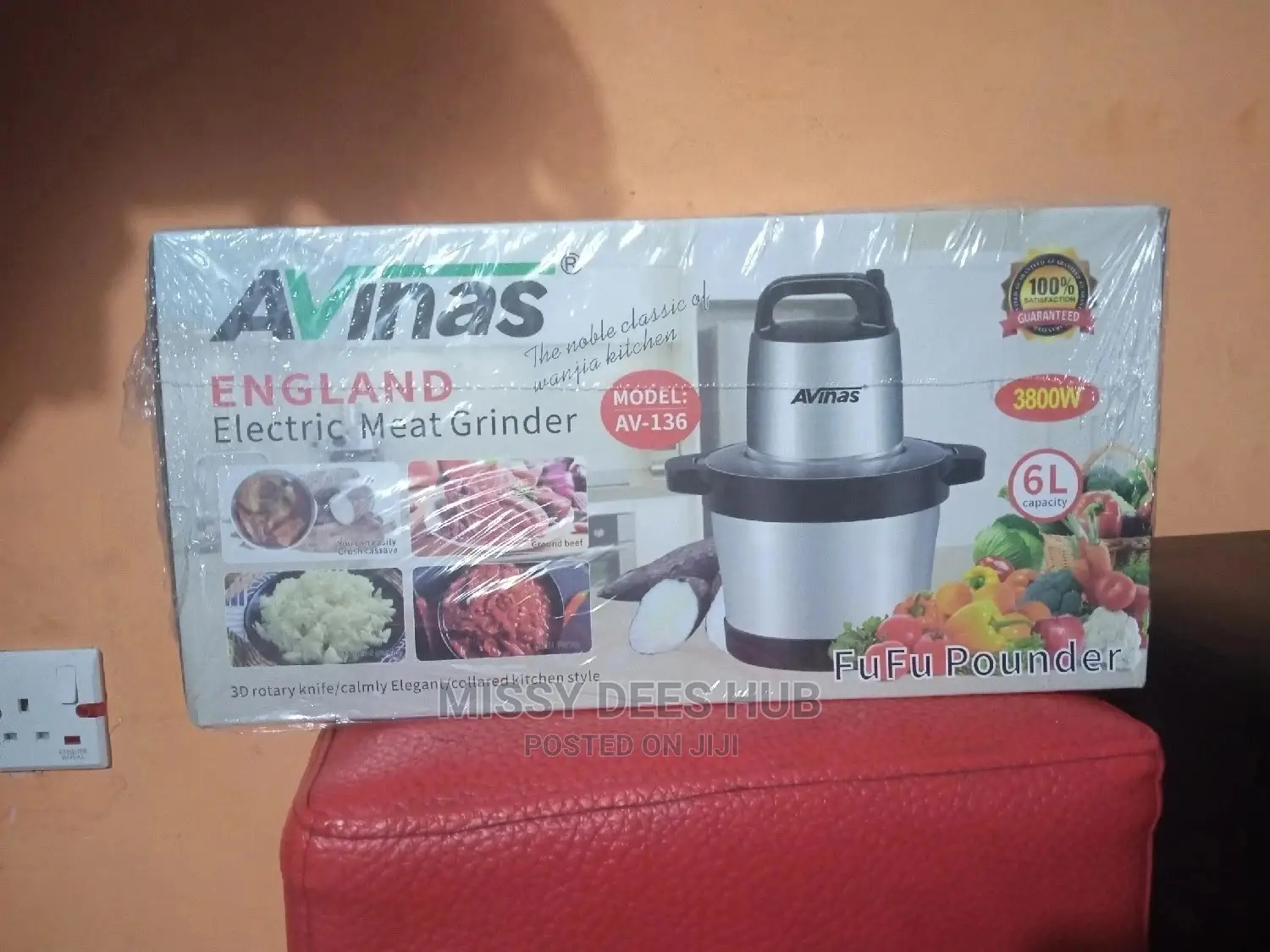 Avinas Fufu Machine (3800W)