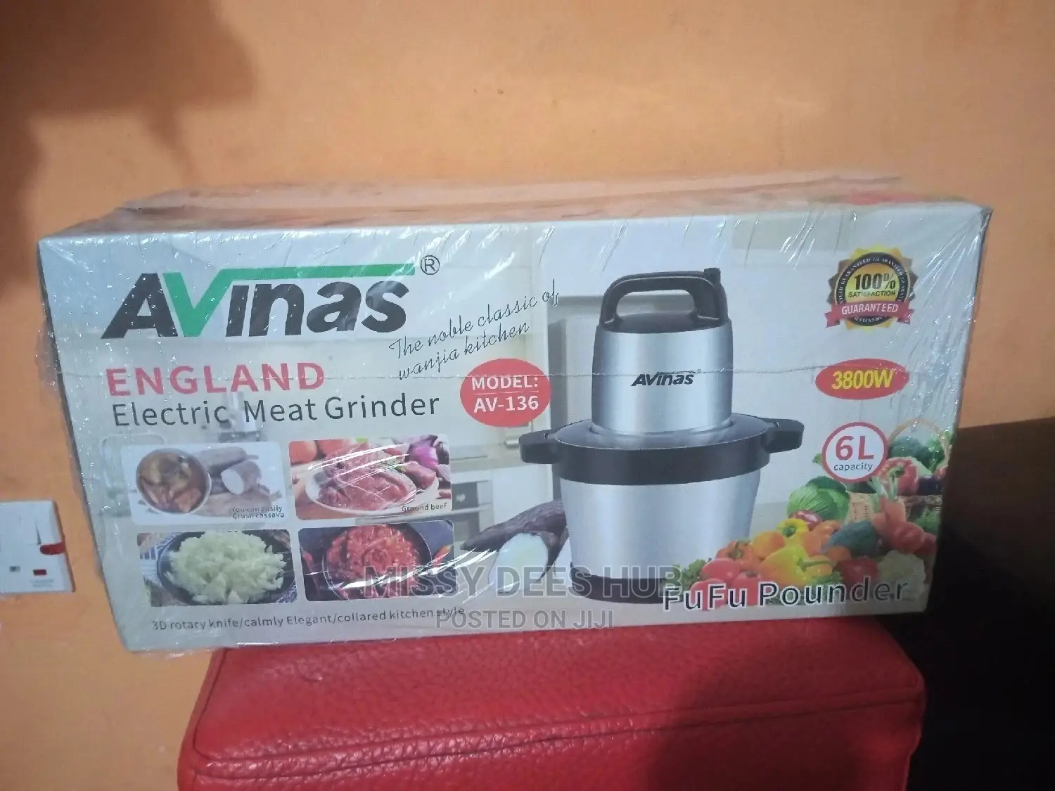 Avinas Fufu Machine (3800W)