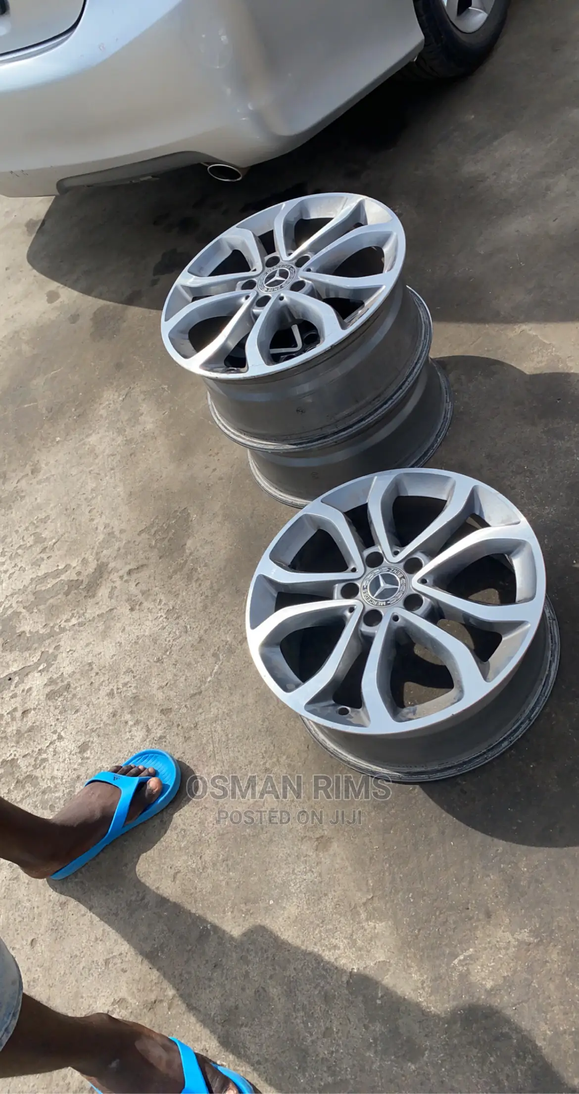 Benz Alloy Rims ‘ .