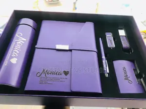 Gift Set Customized Diary, Pen, Vacuum Flasks, Wallets, Etc