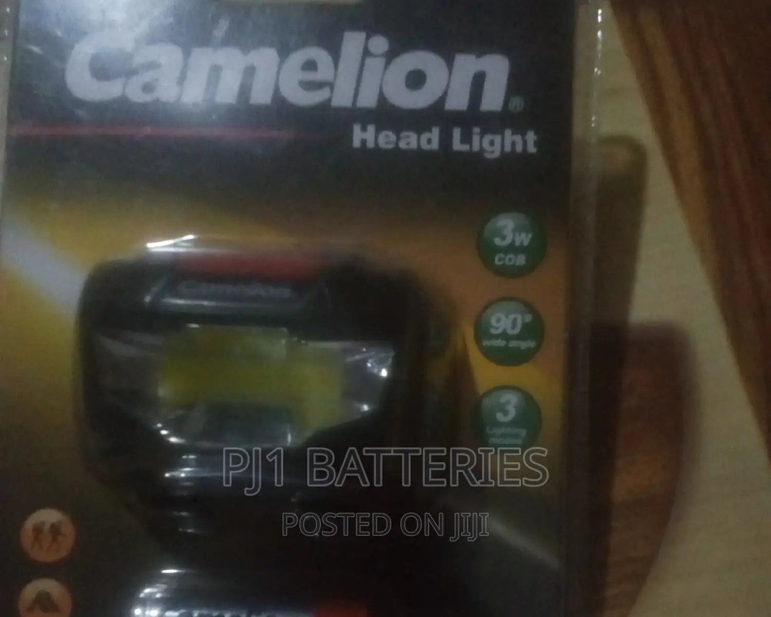 Head Light and Battery