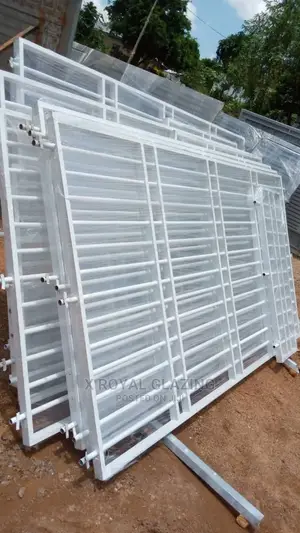 Round Pipe White Burglarproof