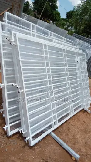 Round Pipe White Burglarproof