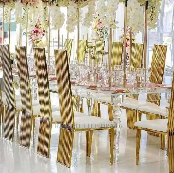 Bridal Golden Chair