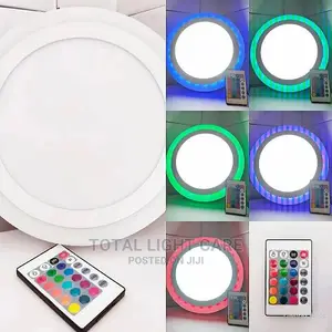 24w 7 Colours Surface Panel Light