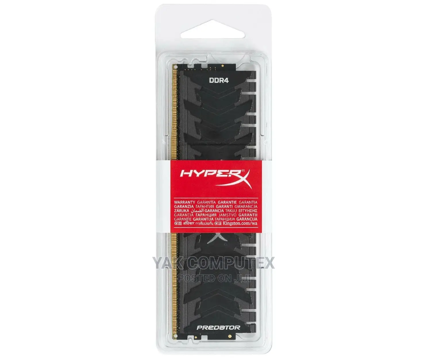 Hyper X Predator DDR4 Ram Desktop 16GB Single Stick