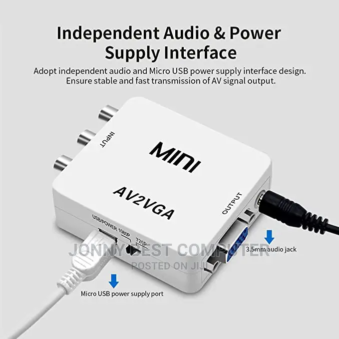 AV to VGA Converter