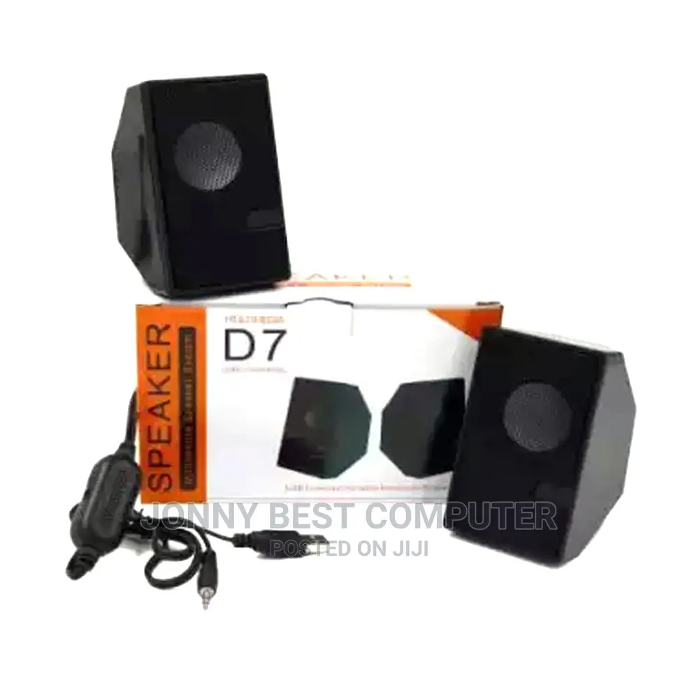 Laptop D7 Portable Speaker