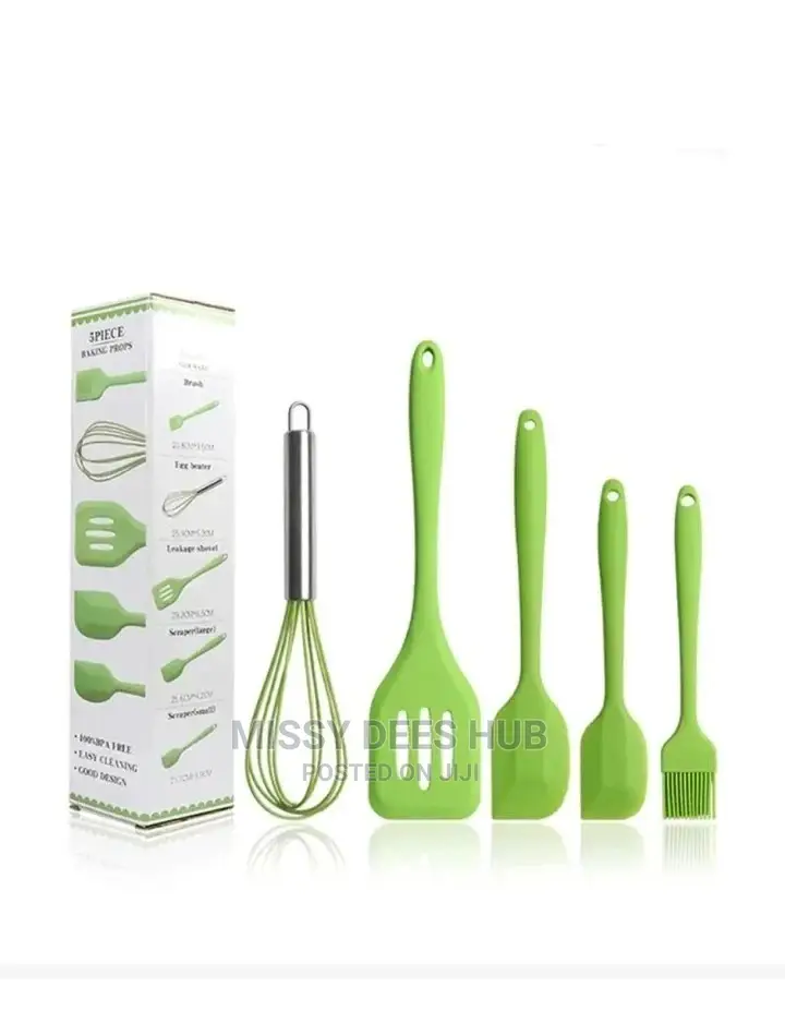 5pcs/Set Silicone Kitchen Set