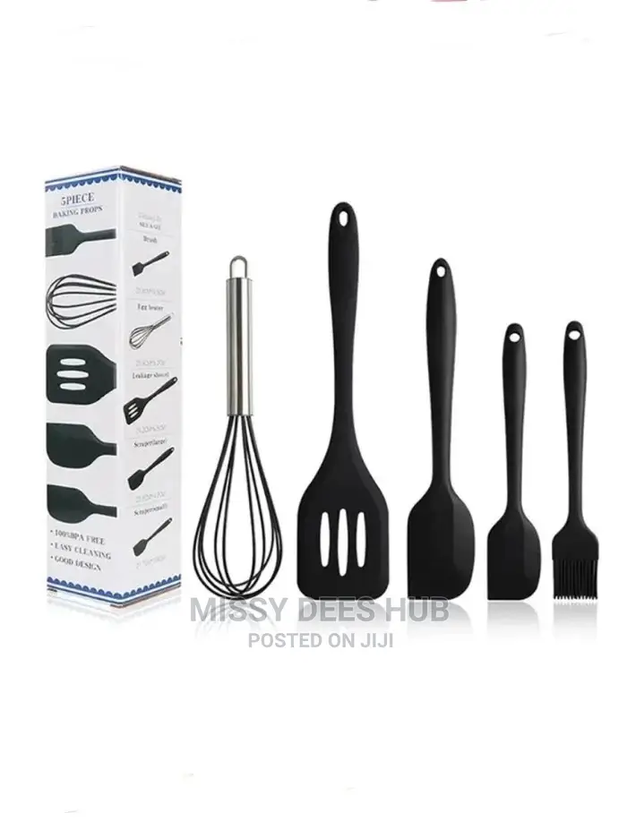 5pcs/Set Silicone Kitchen Set