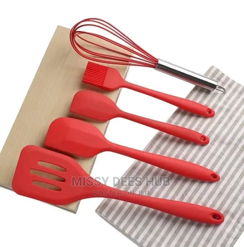 5pcs/Set Silicone Kitchen Set