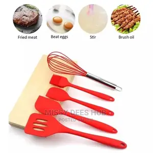 5pcs/Set Silicone Kitchen Set