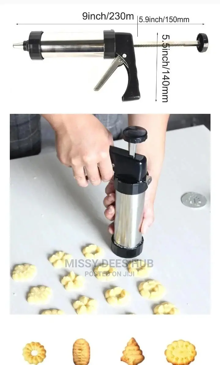 Cookie Press and Icing Set