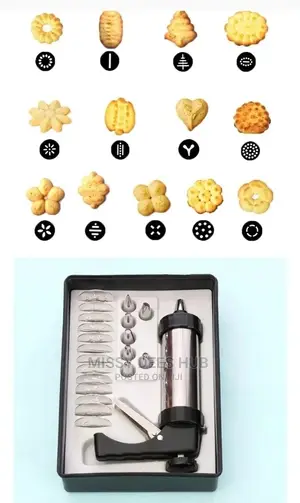 Cookie Press and Icing Set