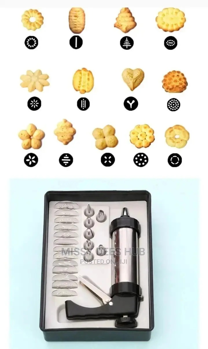 Cookie Press and Icing Set