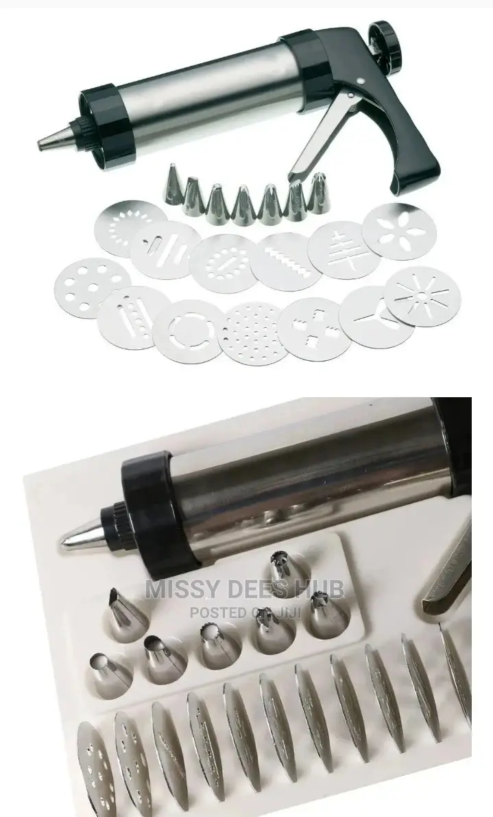 Cookie Press and Icing Set