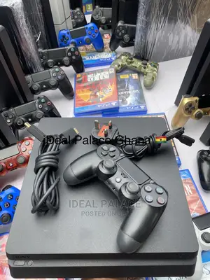 Playstation 4 Slim With 6 Games