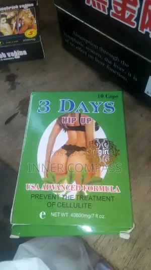 3 Days Hip Up Capsules (4 Pack) - For Bigger Butts