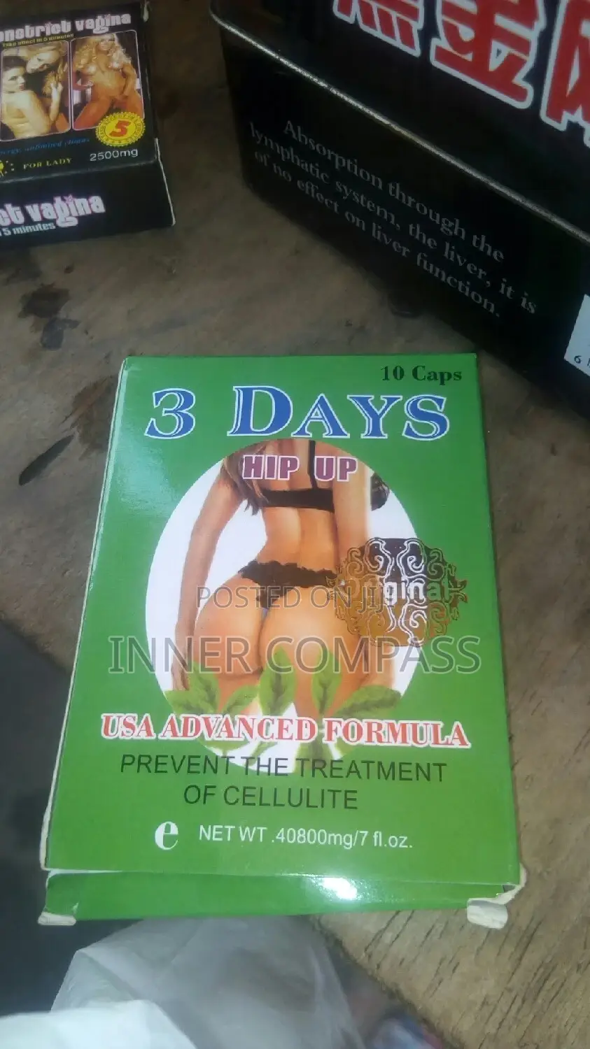 3 Days Hip Up Capsules (4 Pack) - For Bigger Butts