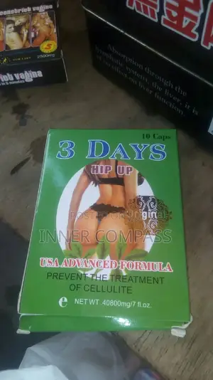 3 Days Hip Up Capsules (4 Pack) - For Bigger Butts