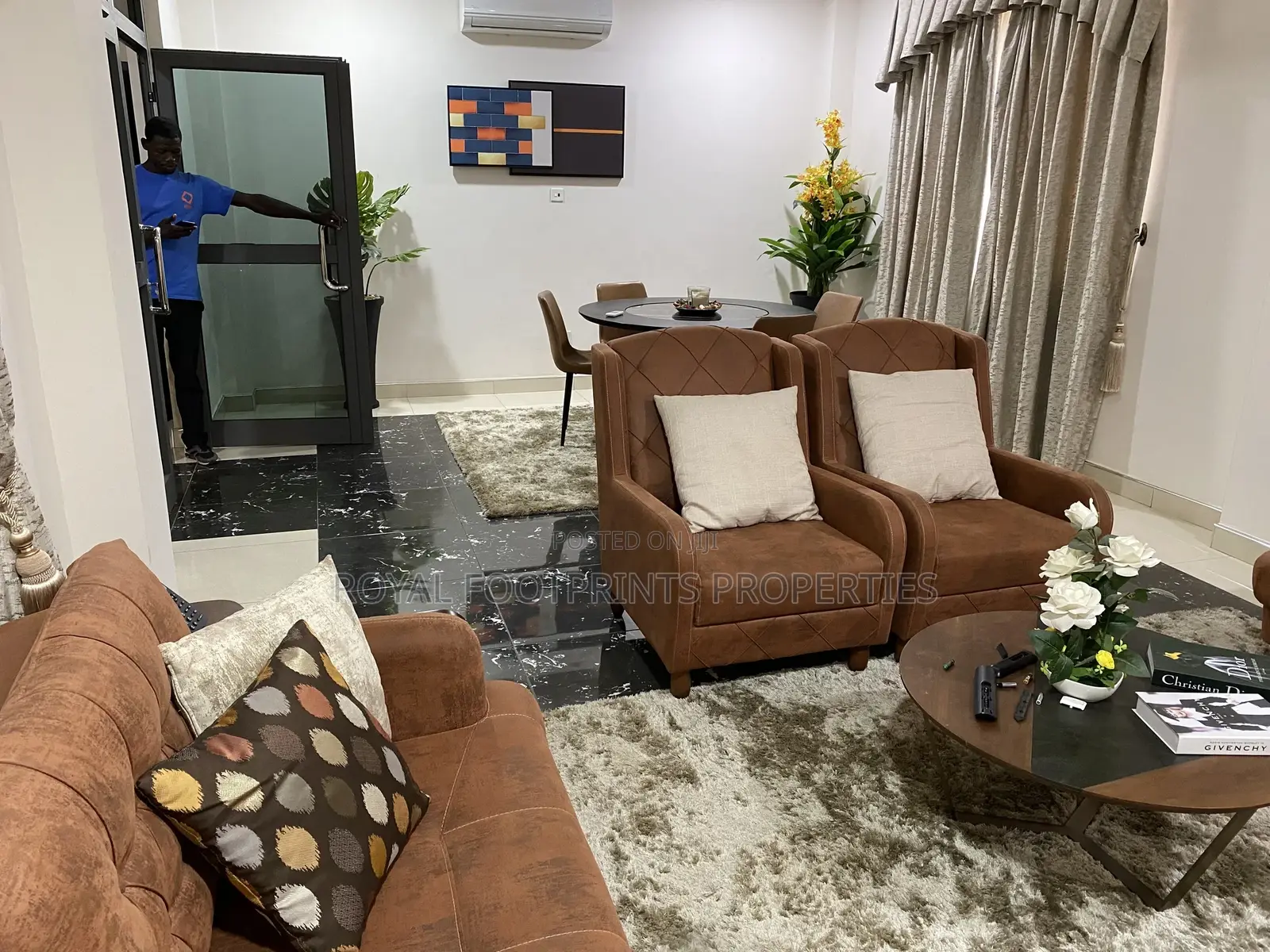 Furnished 3bdrm Apartment in Adenta for Rent