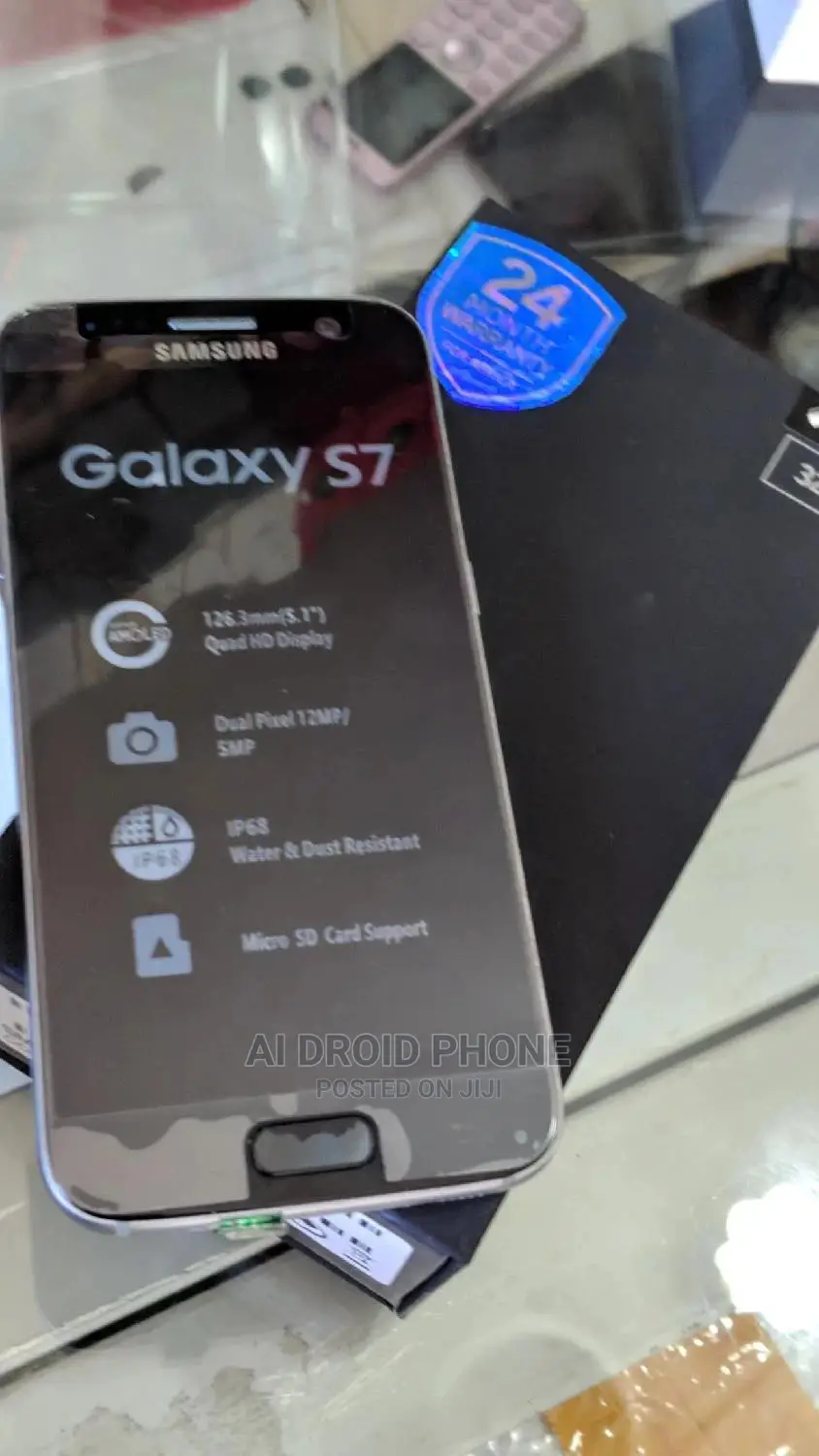 New Samsung Galaxy S7 32 GB Black