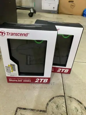 2TB Transcend External Hard Drive