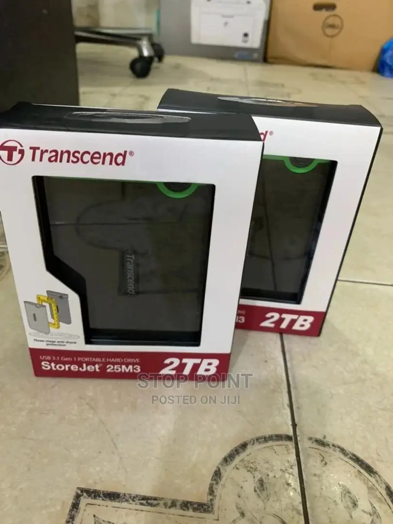 2TB Transcend External Hard Drive