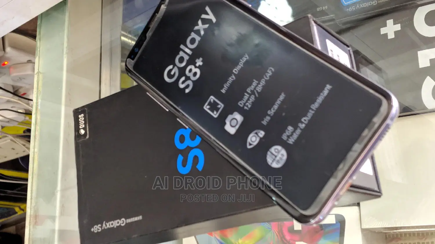 New Samsung Galaxy S8 Plus 64 GB Black