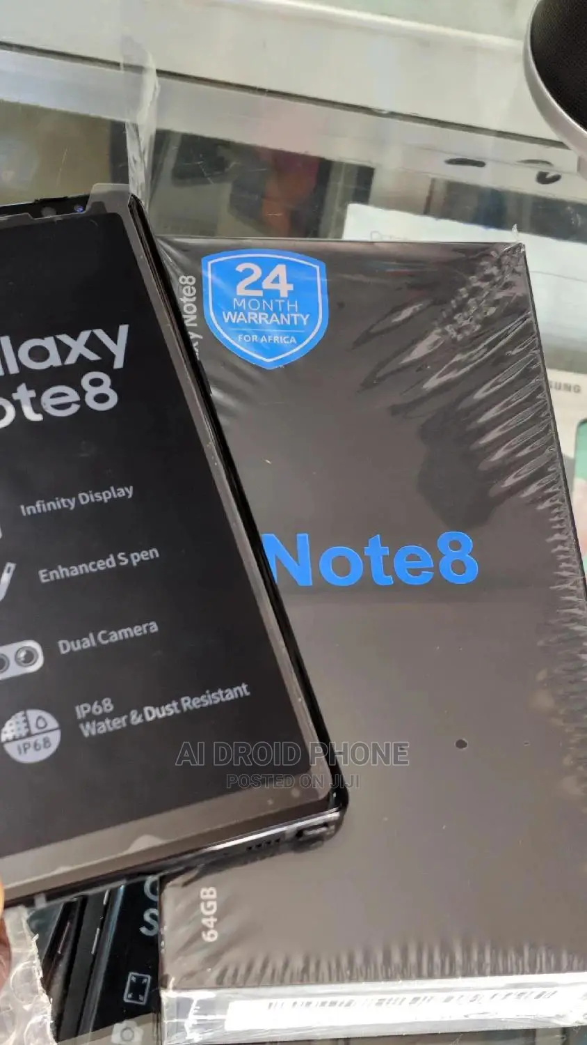 New Samsung Galaxy Note 8 64 GB Black