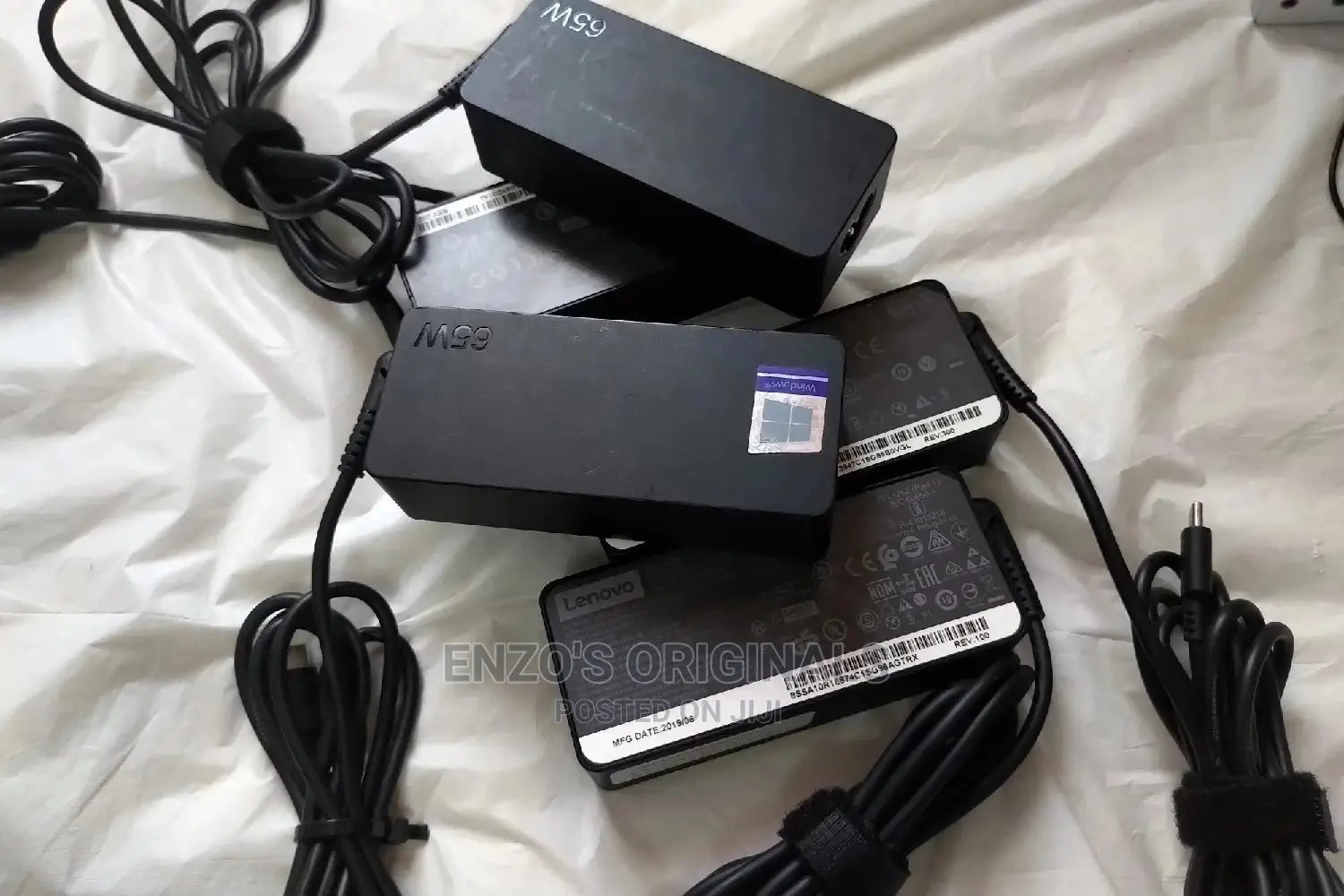 Original Lenovo Usb-c Power Adapter 65watt