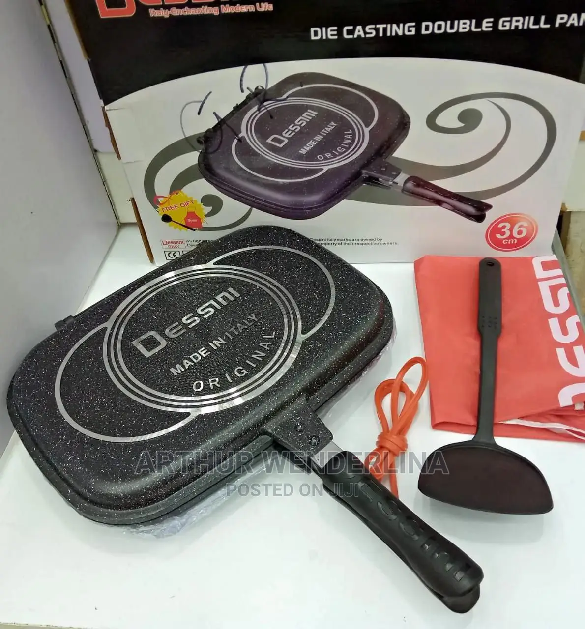 Dessini Non Stick Grill Pan- 40cm
