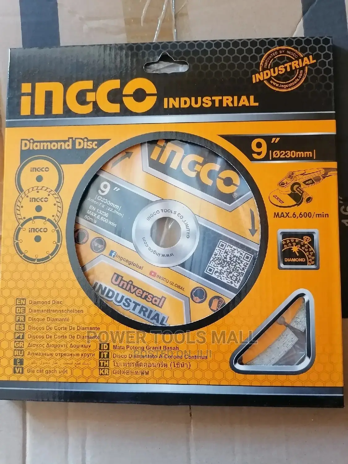 Concrete Cutting Disc 9inchs