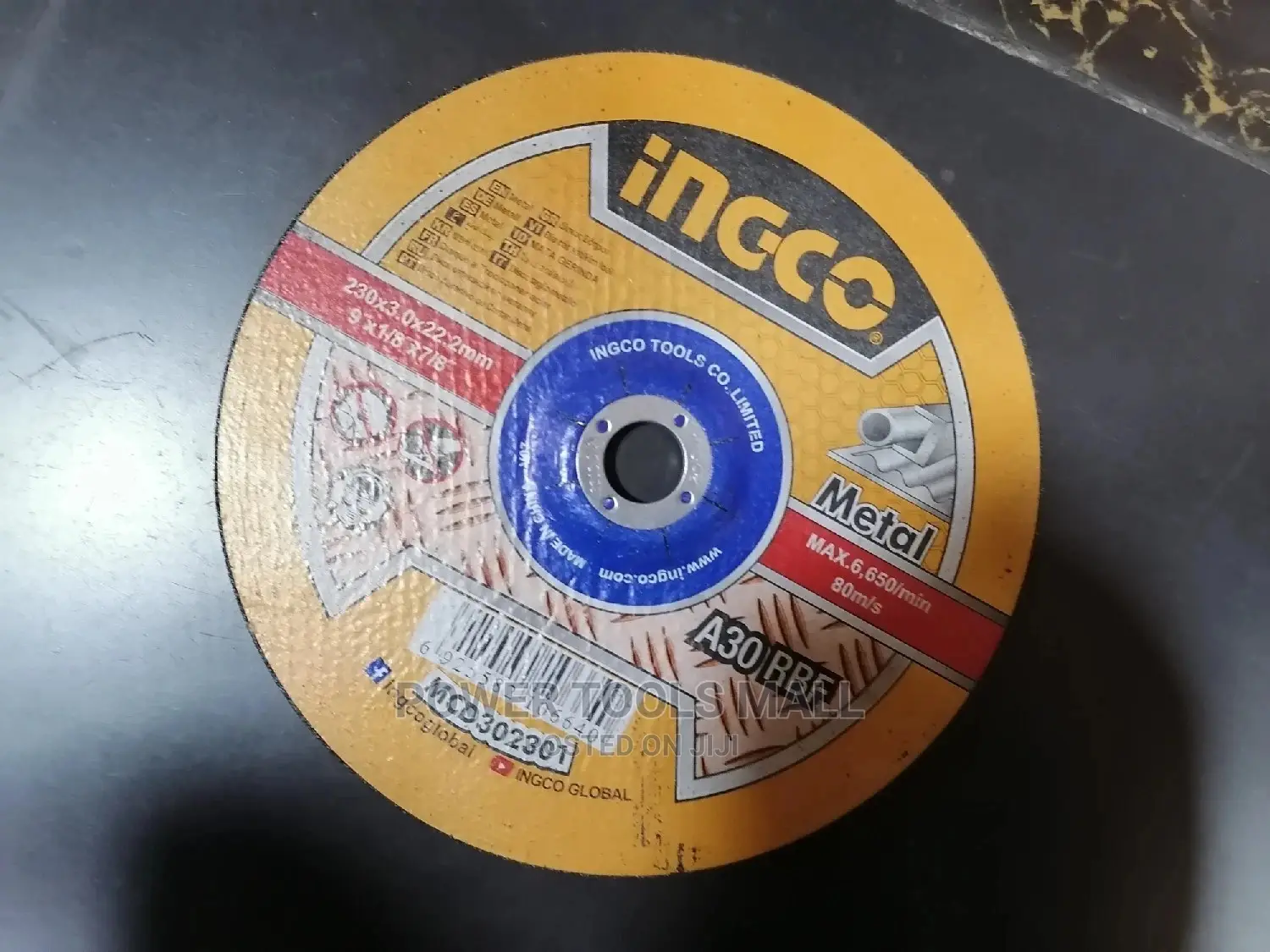 Metal Cutting Disc 9"